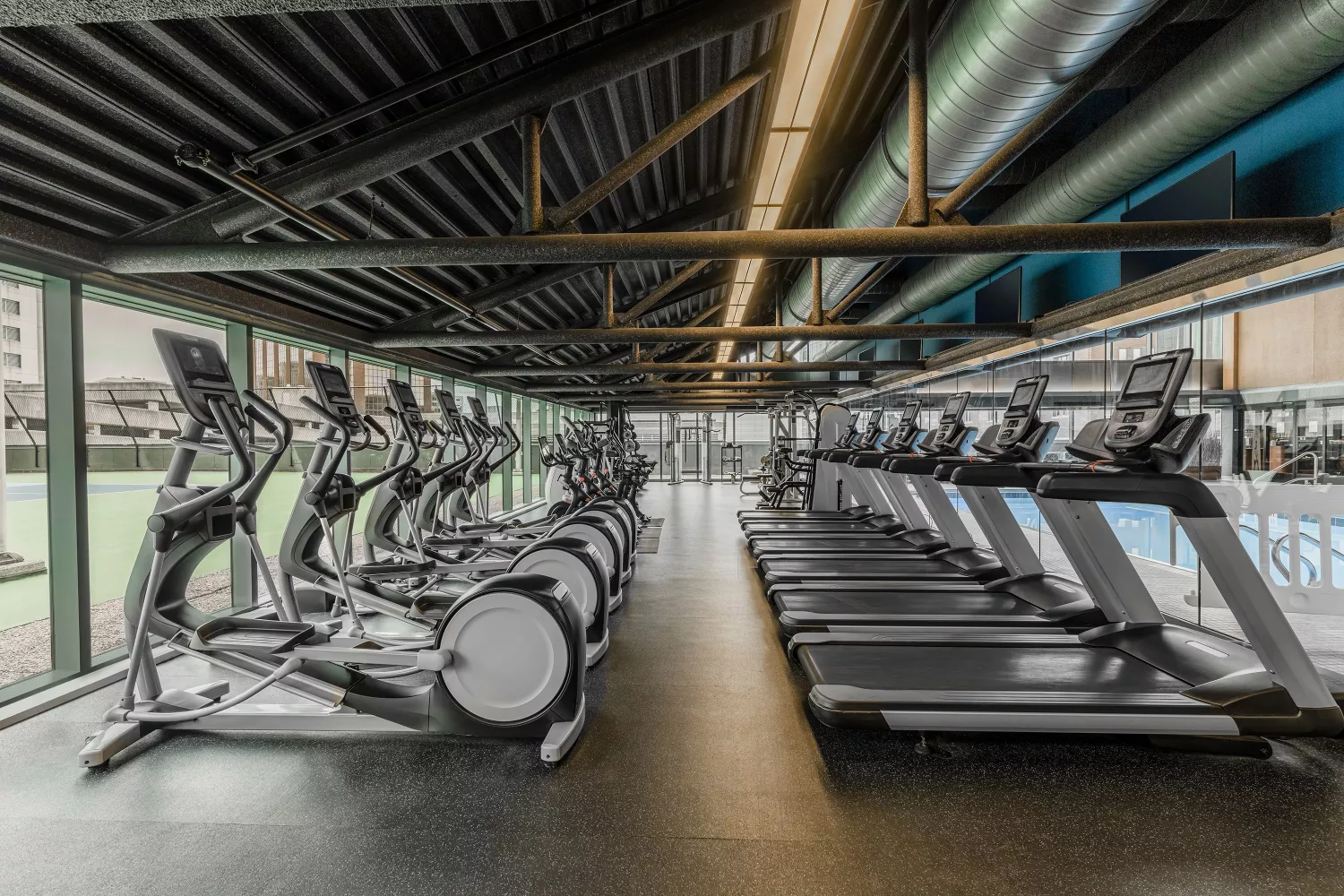 Amway Grand_Fitness Center_Treadsmills_Ellipticals_Pool