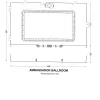 Floor Plan_Ambassador  Hollow  Square - Banquet Capacity (150)