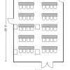 Floor Plan_Berkey  Classroom - Classroom Capacity (40)