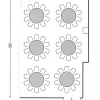Floor Plan_Emerald  A  Rounds Of 10 - Banquet Capacity (70)