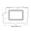 Floor Plan_Emerald  Hollow  Square - Banquet Capacity (60)