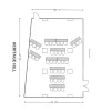 Floor Plan_Heritage  Hill  Classroom - Classroom Capacity (42)