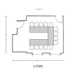 Floor Plan_Lyon  U  Shape - Banquet Capacity (11)