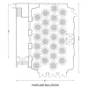 Floor Plan_Pantlind  Rounds Of 10 - Banquet Capacity (290)