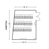 Floor Plan_Pullman  Classroom - Classroom Capacity (21)