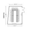 Floor Plan_Pullman  U  Shape - Banquet Capacity (15)