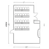 Floor Plan_Ruby  Classroom - Classroom Capacity (31)