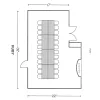 Floor Plan_Ruby  Conference - Banquet Capacity (26)