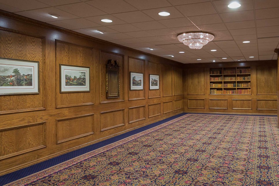 Amway Grand_Thornapple Room_Meeting Room_Event Space_Empty_Painting_Wood_Shelves_Light Fixture