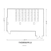Floor Plan_Thornapple  Theater - Theater Capacity (80)