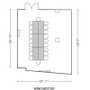Floor Plan_Winchester  Conference - Banquet Capacity (22)