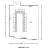 Floor Plan_Winchester  U  Shape - Banquet Capacity (22)