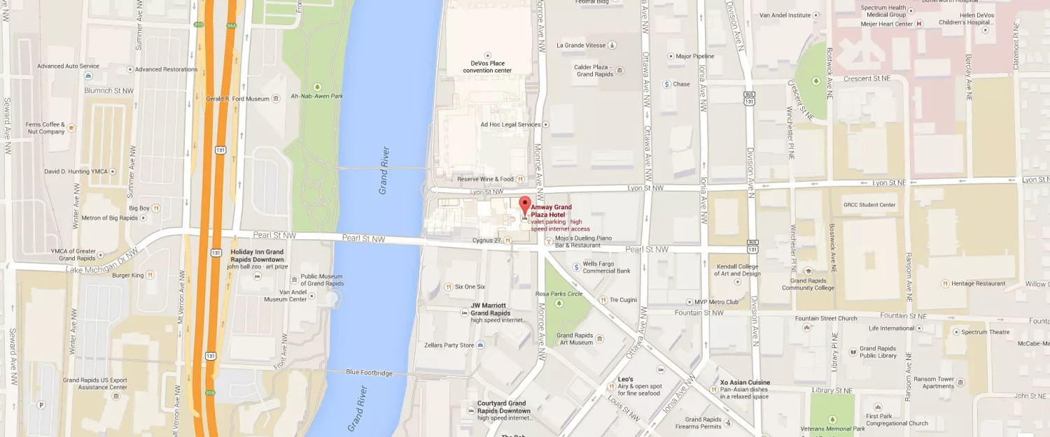 Amway  Grand  Plaza  Hotel    Google  Maps 60